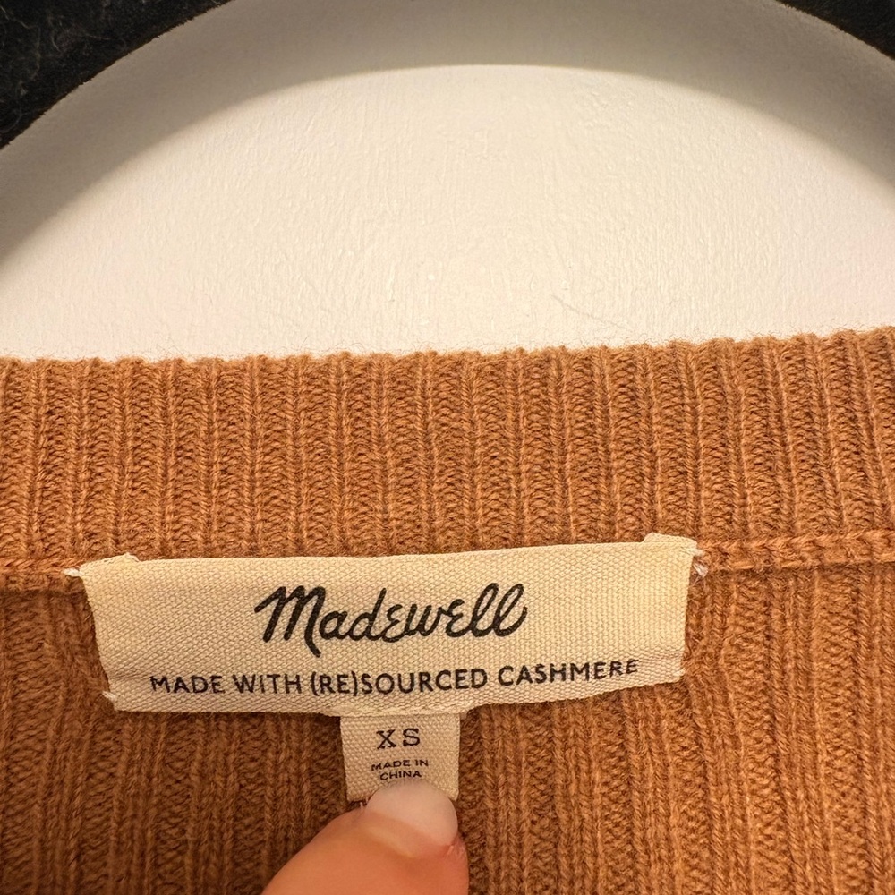 Madewell Button up Sweater - Picture 3 of 4